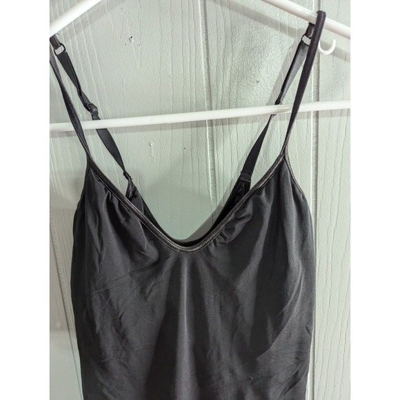 Victorias Secret Form fitting shelf bra black dress slip small - Picture 2 of 5